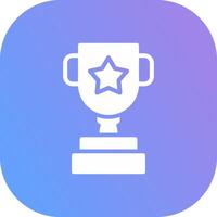 Trophy Creative Icon Design vector