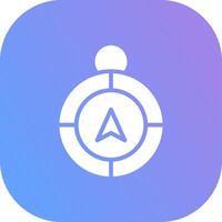 Compass Creative Icon Design vector