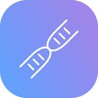 Dna Creative Icon Design vector