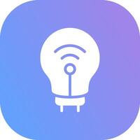 Smart Light Creative Icon Design vector