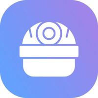Helmet Creative Icon Design vector