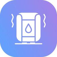 Humidifier Creative Icon Design vector