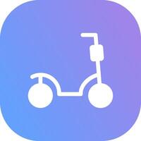 Scooter Creative Icon Design vector