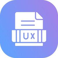 Ux Format Creative Icon Design vector