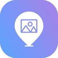 Location Creative Icon Design vector