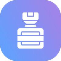 Perfume Creative Icon Design vector