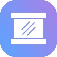 Mirror Creative Icon Design vector