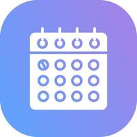 Calendar Creative Icon Design vector