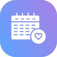 diseño de icono creativo de calendario vector