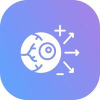 Longsighted Creative Icon Design vector