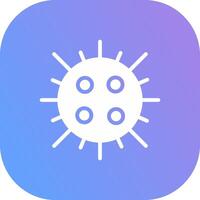 Virus Creative Icon Design vector