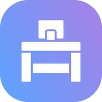 Desk Creative Icon Design vector