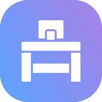 Desk Creative Icon Design vector