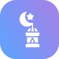 Ramadan Creative Icon Design vector