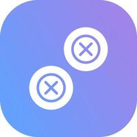 Buttons Creative Icon Design vector