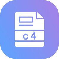 c4 Creative Icon Design vector