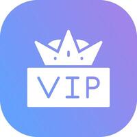 VIP Creative Icon Design vector