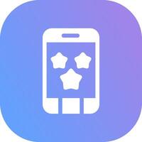 Mobile Phone Creative Icon Design vector