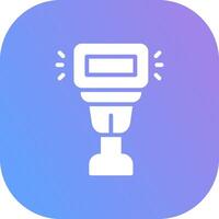 Camera Flash Creative Icon Design vector