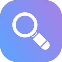 Search Creative Icon Design vector