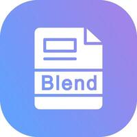 Blend Creative Icon Design vector