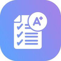 Grade Creative Icon Design vector