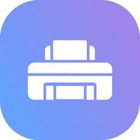 Printer Creative Icon Design vector