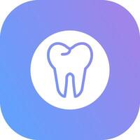 Toothache Creative Icon Design vector