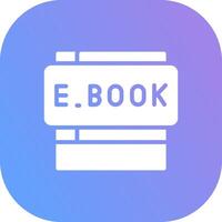 Ebooks Creative Icon Design vector