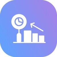 Predictive Analytics Creative Icon Design vector
