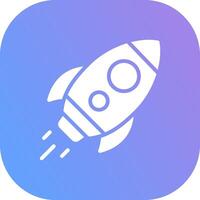 Rocket Creative Icon Design vector