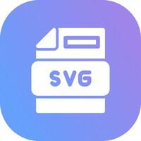 diseño de icono creativo de archivo svg vector