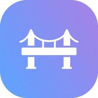 Bridge Creative Icon Design vector