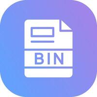 BIN Creative Icon Design vector