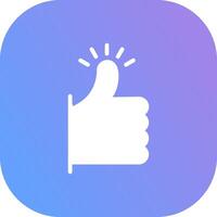 Like Creative Icon Design vector