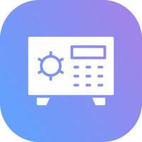 Safe Box Creative Icon Design vector
