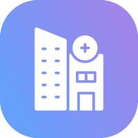 Hospital Property Creative Icon Design vector