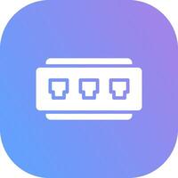 Hub Creative Icon Design vector