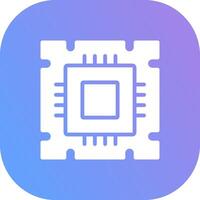 Processor Creative Icon Design vector