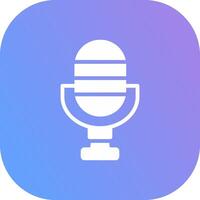 Microphone Creative Icon Design vector