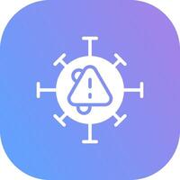 Virus Creative Icon Design vector