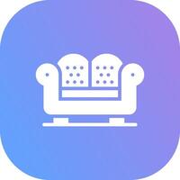 Couch Creative Icon Design vector