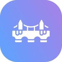 Bridge Creative Icon Design vector