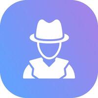 Detective Creative Icon Design vector