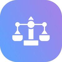 Scale Creative Icon Design vector