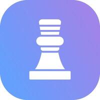 Chess Game Creative Icon Design vector