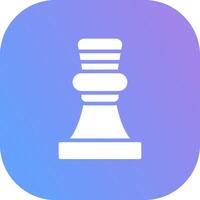 Chess Game Creative Icon Design vector