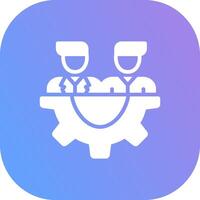 Workforce Creative Icon Design vector