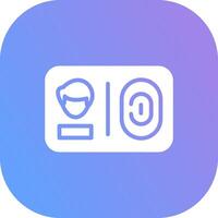 Smart Card Creative Icon Design vector