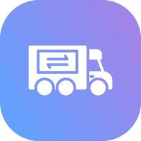 Supply Chain Creative Icon Design vector